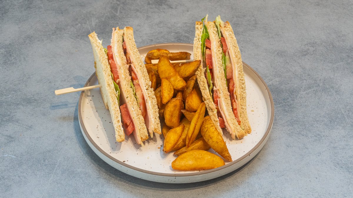 Club sandwich κοτόπουλο